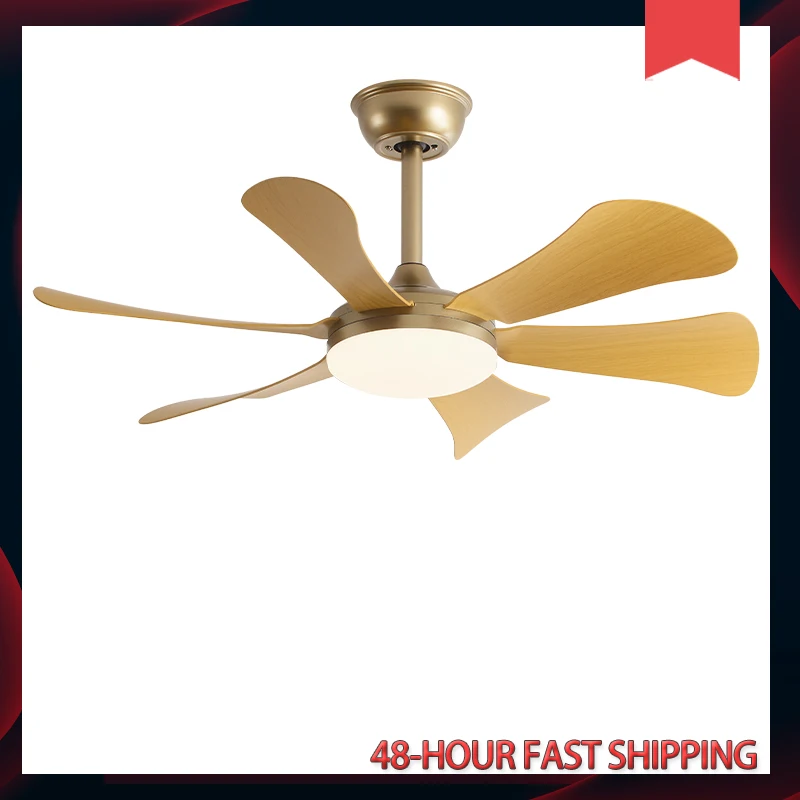 

INTELLIGENT FAN Ceiling-mounted fan light, DC silent motor, energy-saving & durable, three-color LED light source fan