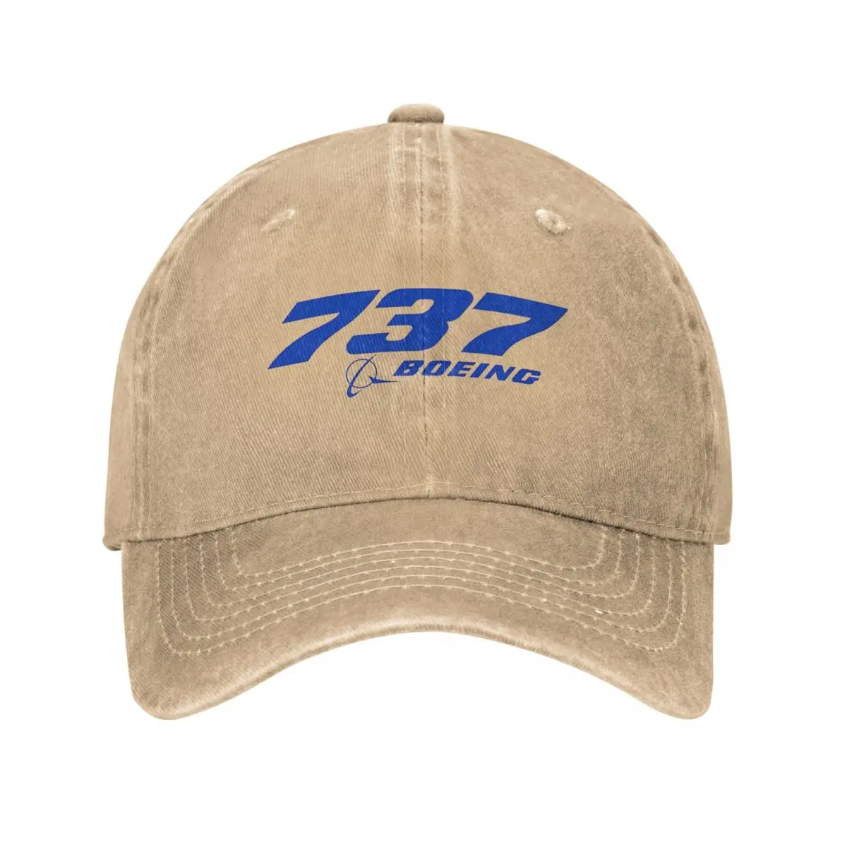 Boeing 737 Sign Aircraft Unisex Baseball Caps Boeing Distressed Denim Caps Hat Retro Outdoor Running Golf Snapback Hat