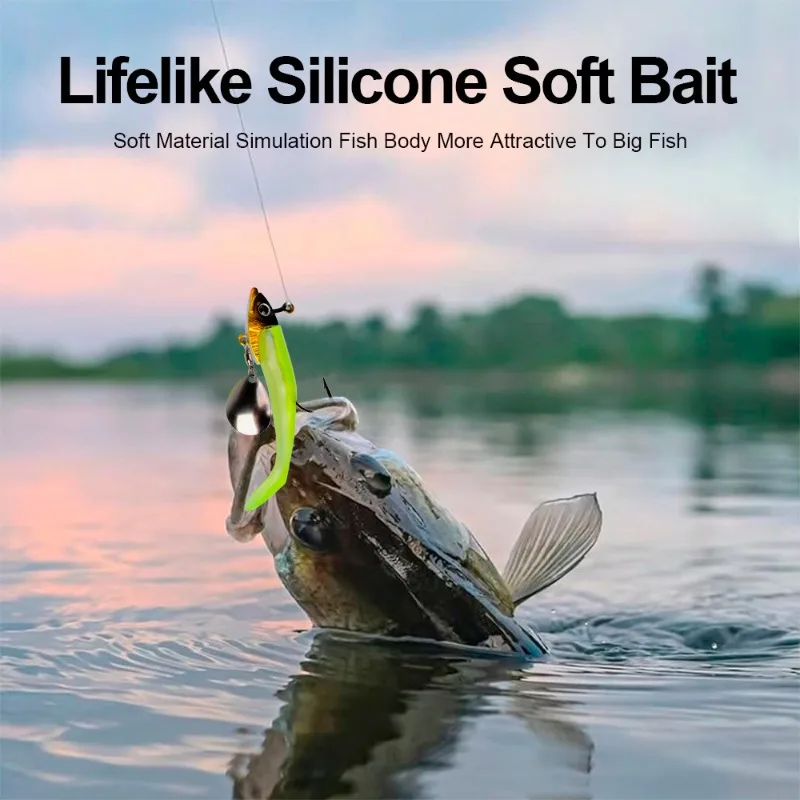 

Soft Fish Weight Anti Hanging Bottom Fish-hook Lead-head Hook Fish Head Lead Head Hook 7g 10g 15g Accessories