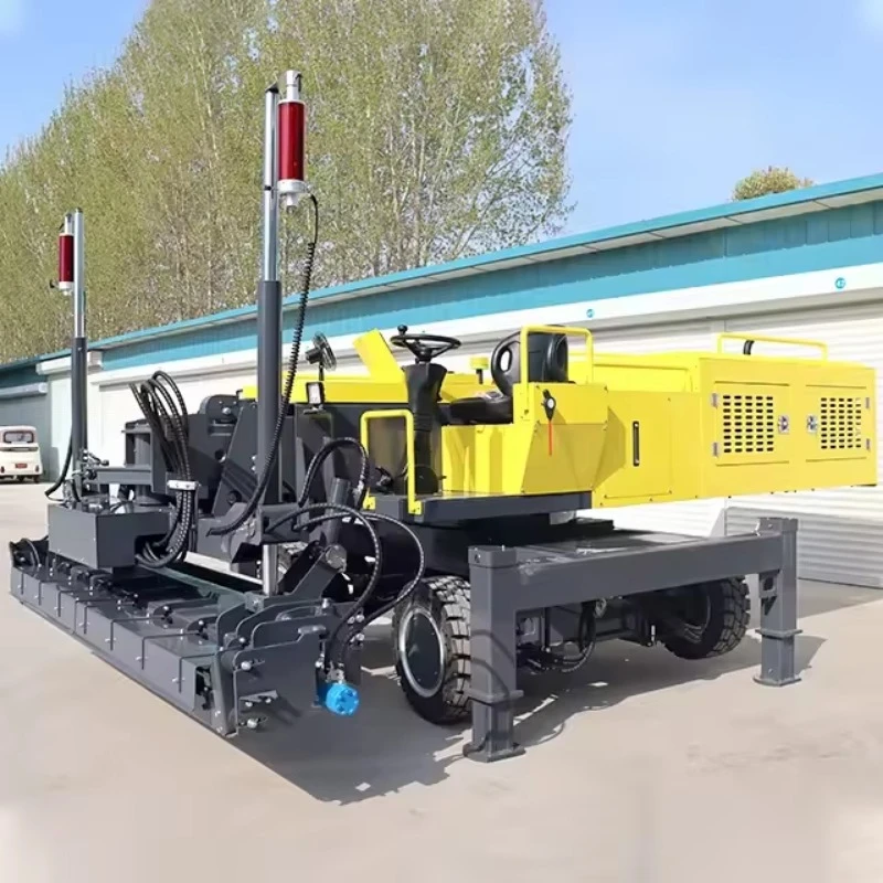 Concrete Laser Screed Leveling Machine Enhances Construction Efficiency and Reduces Labor Costs in Concrete Pouring Projects