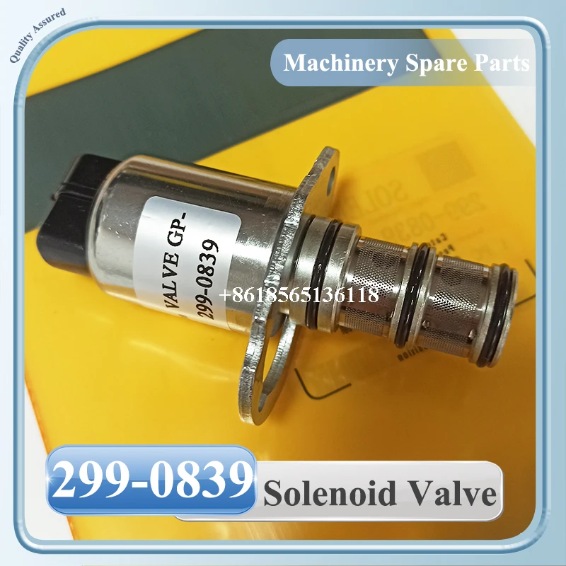 

299-0839 Solenoid Valve 2990839 for Excavator Accessories Parts