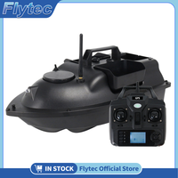 Flytec Official Store V010 GPS 40Points 3 Bait Containers Wireless Bait Boat with Automatic Return RC Carp Fishing Bait Boat