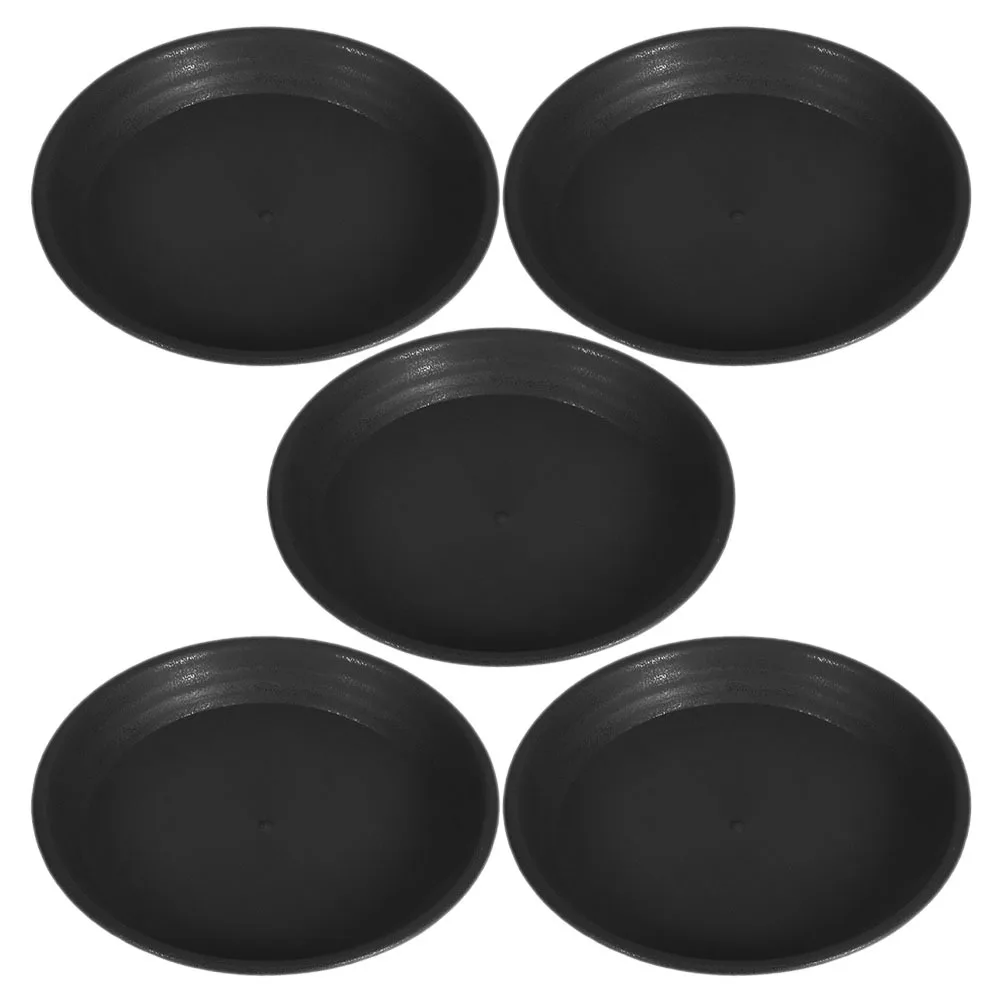 

5 pcs Thickened Plant Saucer Trays 12Cm Long Lasting Durable Flower Pot Drainage Tray For Indoor Outdoor Garden Use Pot Trays