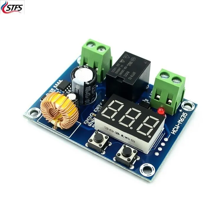 

10PCS XH-M609 DC voltage protection module Lithium battery under voltage loss, low power, disconnect output 6-60V