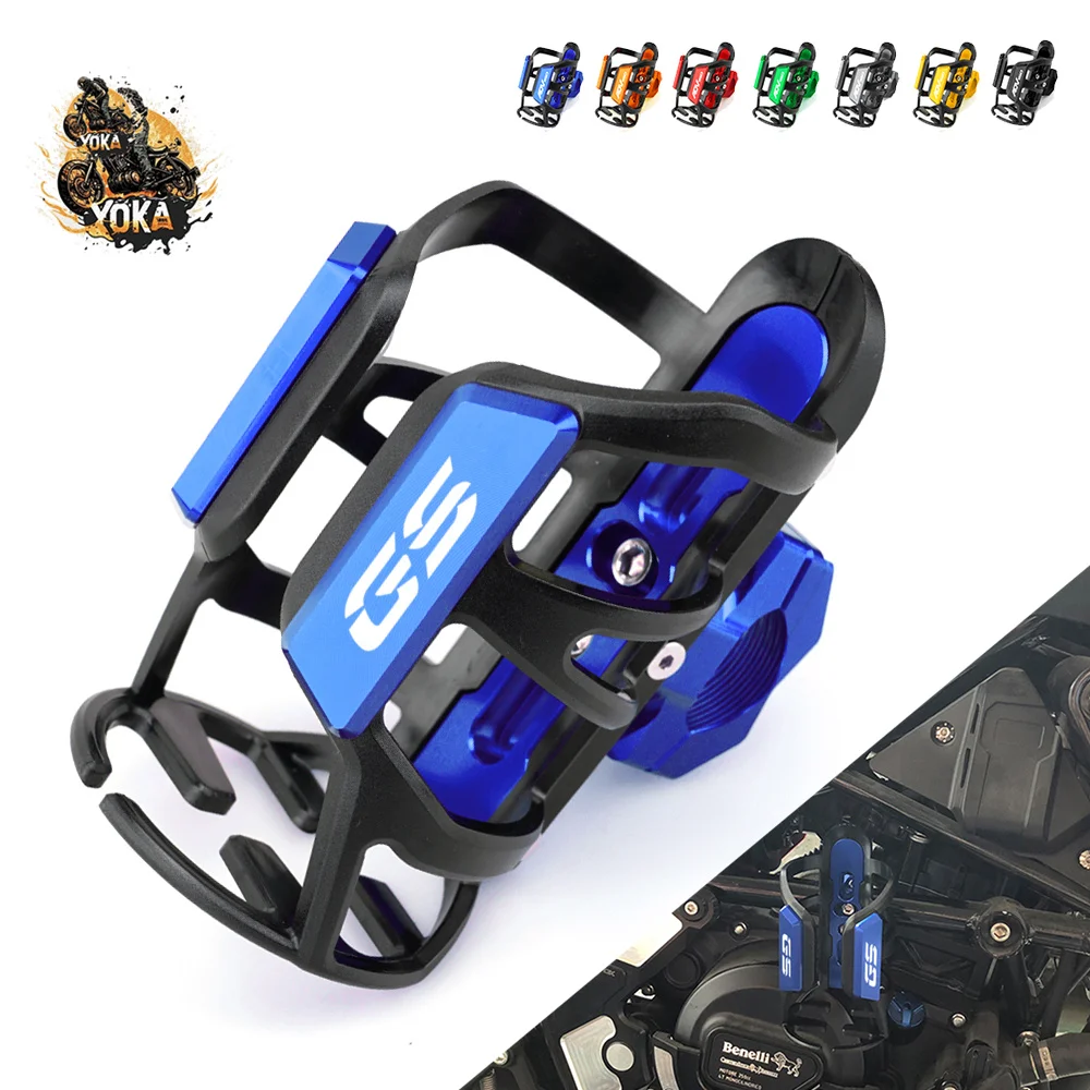 

For Bmw R1250 R1200 F650 F700 F750 F800 F850 GS F650GS F750GS Motorbike Water Drink Cup Holder Sdand Beverage Bottle Accessories