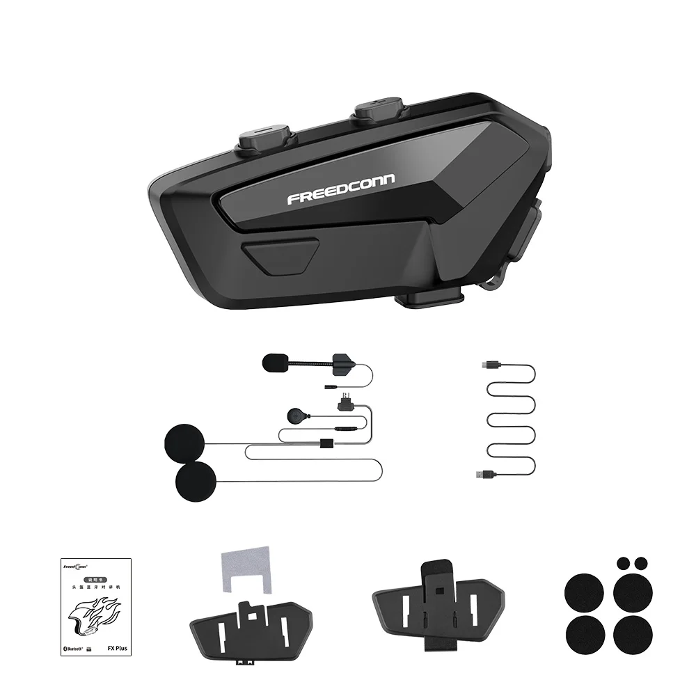 716HOT Freedconn FX PLUS оригинальный заводской шлем с камерой гарнитура Capacete Para Moto Intercomunicador Para Moto