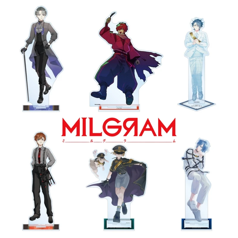 

15cm Anime MILGRAM Acrylic Stand yuno/futa/mu/shidou Tabletop Decorations Accessories Decor Gifts Exquisite Product Collection