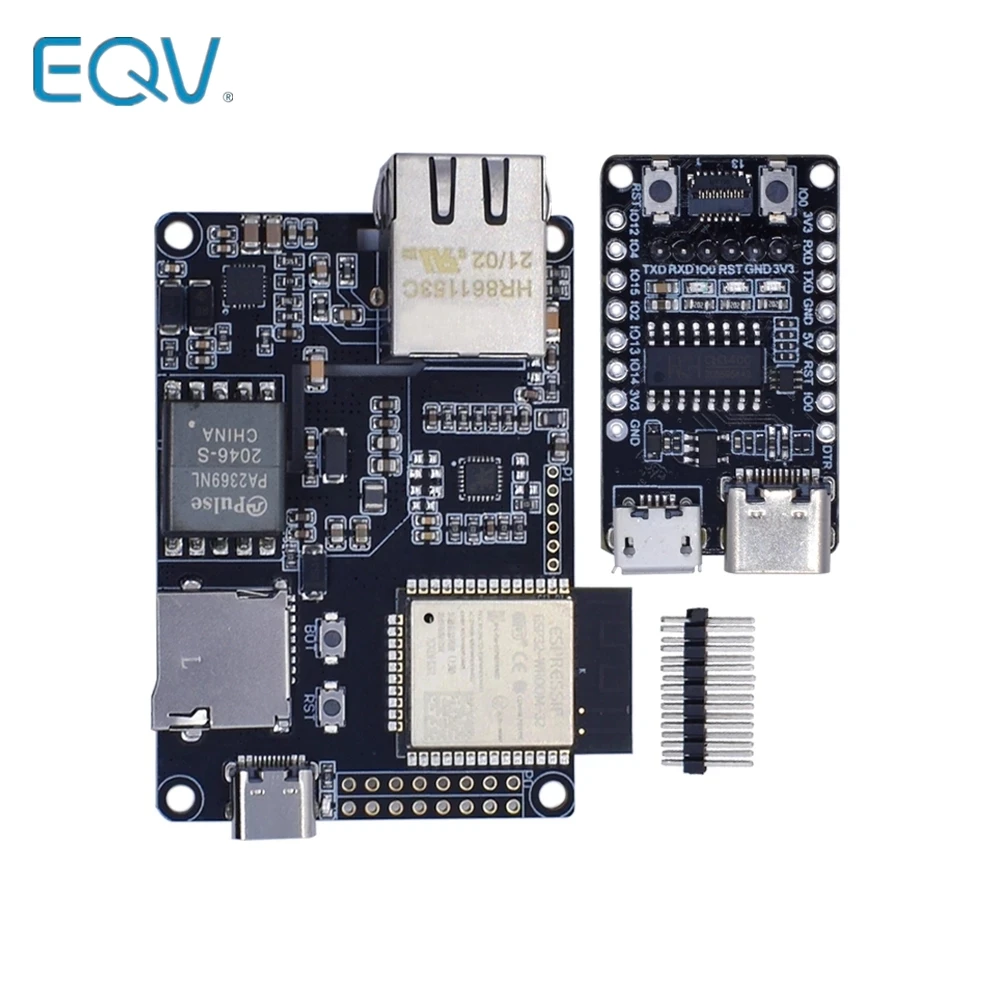 official TTGO T-Internet-POE ESP32-WROVER-B LAN8720A Chip Ethernet Adapter And Downloader Expansion Board Programmable Hardware