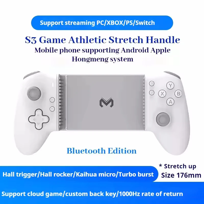 Gamepad Gaming Controle Voor Mobiele Android Mobiele Telefoon Mobiele PC Tablet Hall Effect Joystick Commando Type C Game Pad Controller - afbeelding 1