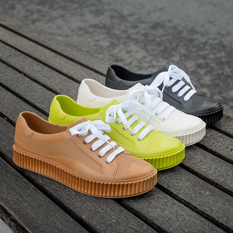 

Модная универсальная женская обувь, осень 2023, новые женские кроссовки с круглым носком, удобные женские непромокаемые туфли на мягкой подошве, Zapatillas De Mujer