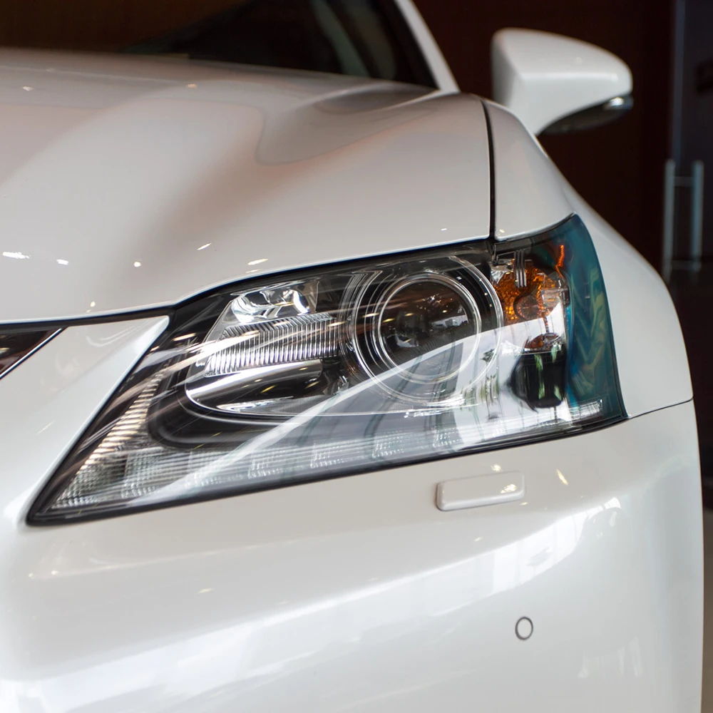 أضواء السيارة الأمامية عدسة الزجاج عاكس الضوء استبدال غطاء المصباح الأمامي الأصلي لكزس GS GS250 GS300 GS350 2012 2013 2014 2015