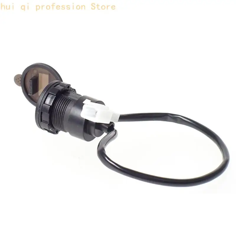 3.1A USB Waterproof Motorcycle Marine Boat Phone Chargers With Display H8WE