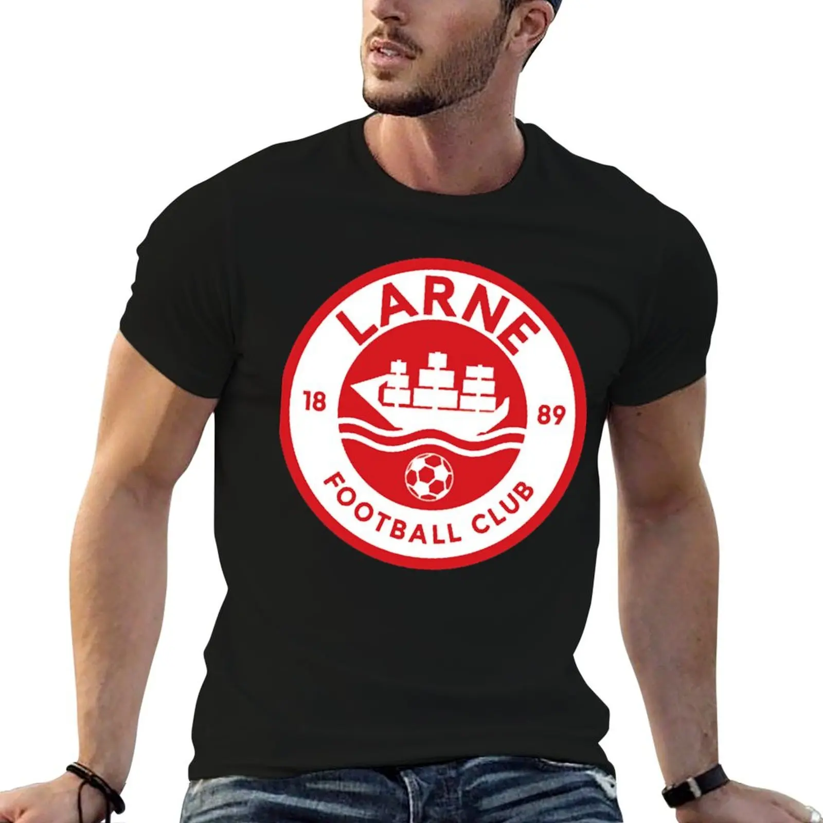 FC-Larne T-Shirt designer shirts quick-drying oversized graphic tee mens designer t shirt