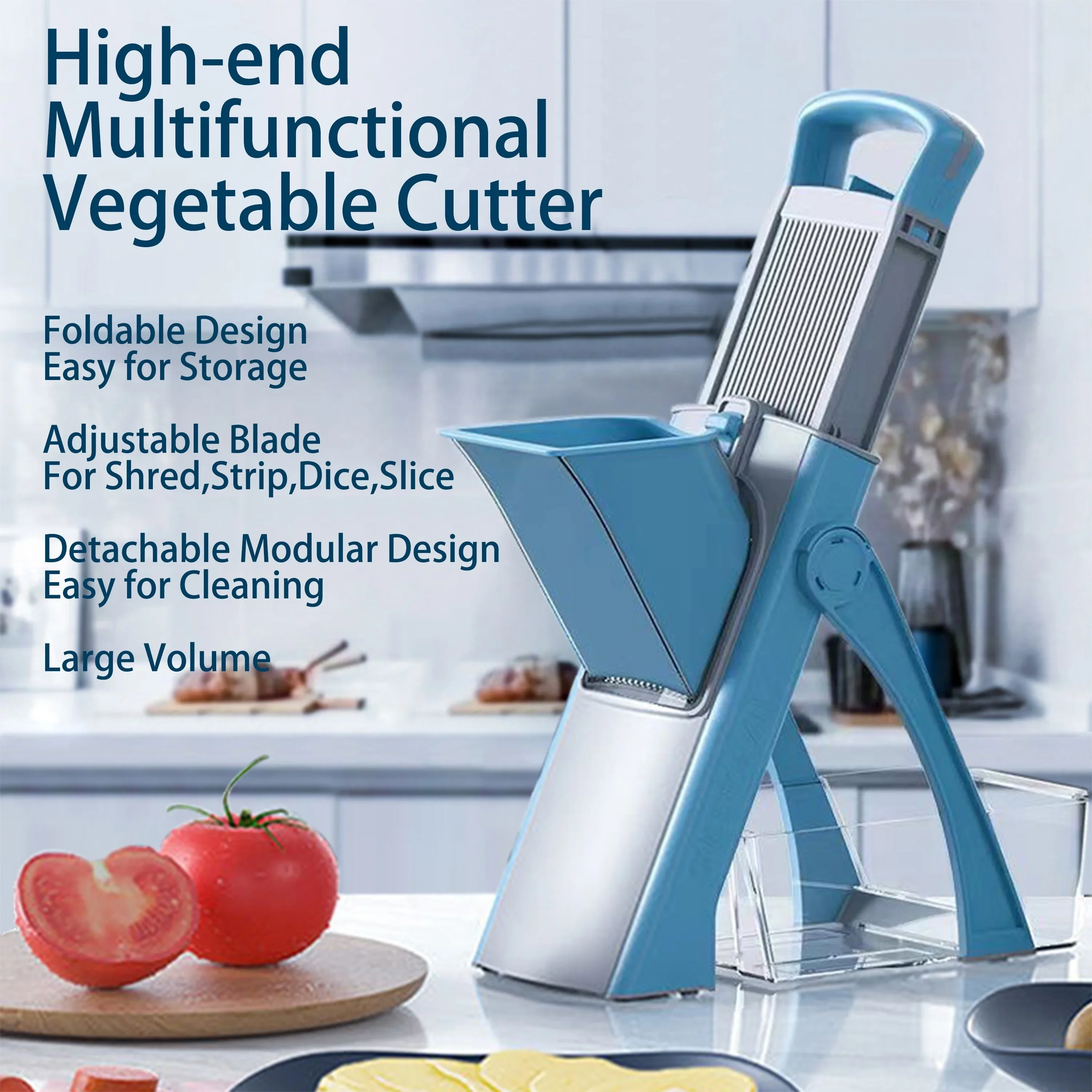 Manual Vegetable Cutter Slicer Multifunctional Potatoes Slicer Chopper French Fries Shredders Maker Peelers Kitchen Gadgets