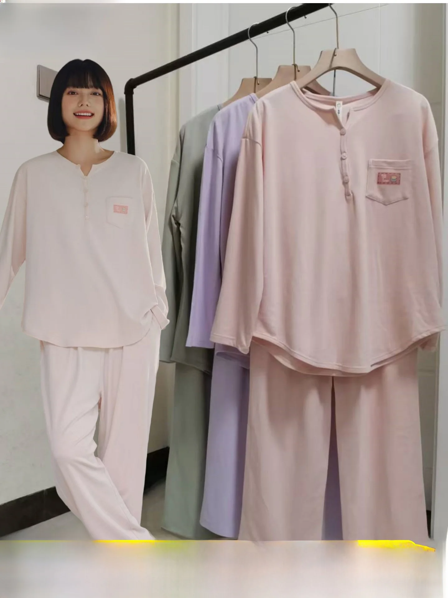 vetements-longs-en-duvet-d'oie-pour-femmes-vetements-de-maison-ronds-doux-et-chauds-equilibre-thermique-automne-hiver-combinaison-de-loisirs-pour-la-maison