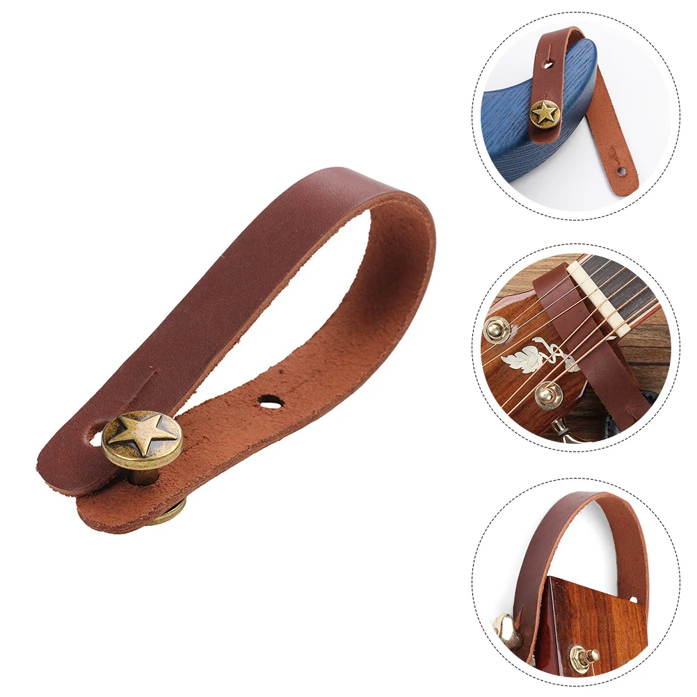 

Guitar Neck Straps Assorted Color Headstock Straps Non-Slip Buckle for Guitar Performance Accessories Headstock Strap