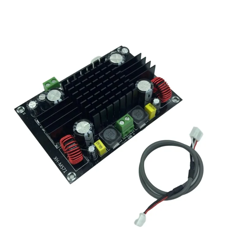 XH-M571 Digital Power Amplifier Board Heavy Subwoofer Pull Rod Box High-power Booster Amplifier Board Mono 150W