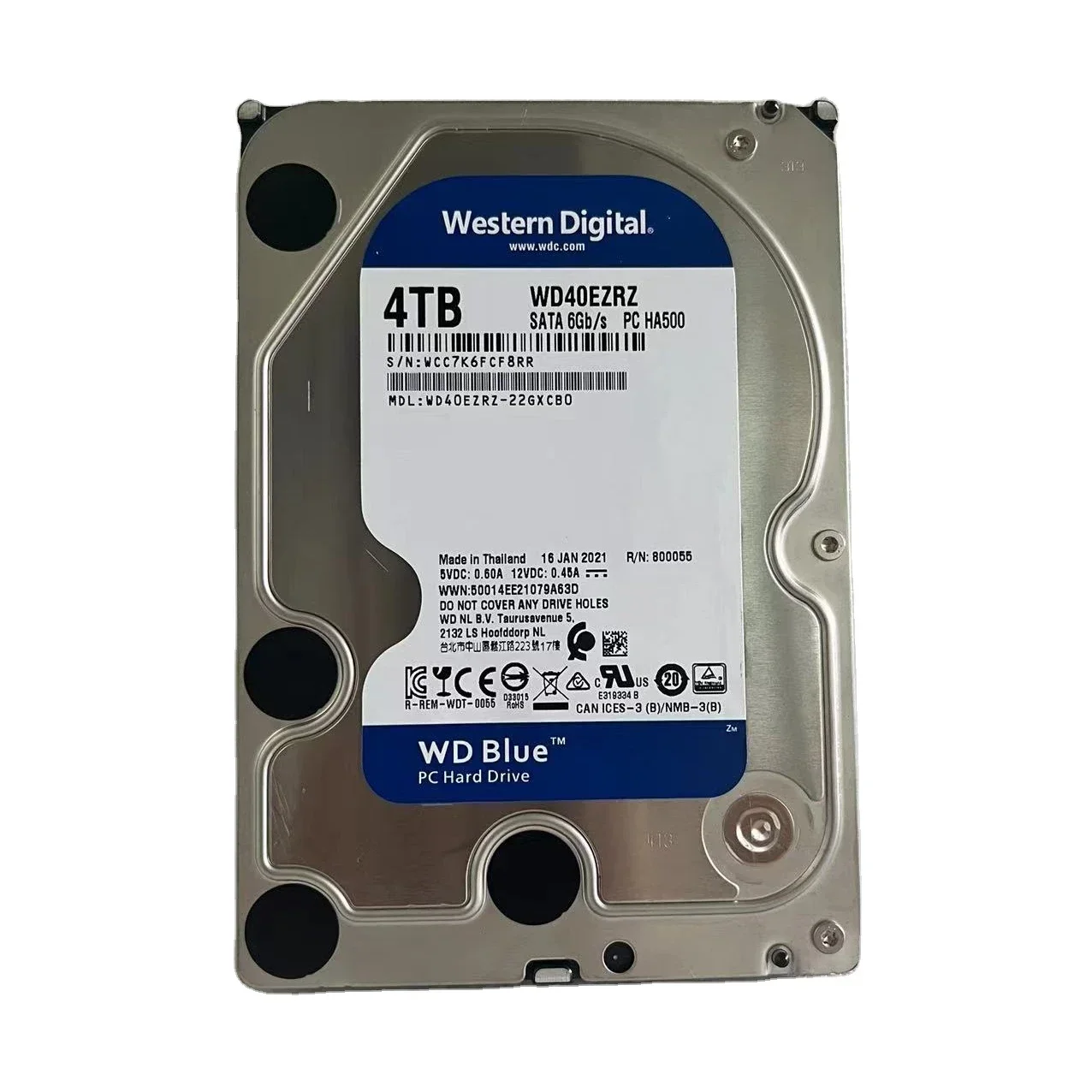 hot sell WD40EZRZ Blue Disk 4T Vertical Technology 3.5-inch Desktop Computer Good Price 4Tb WD Hard disk