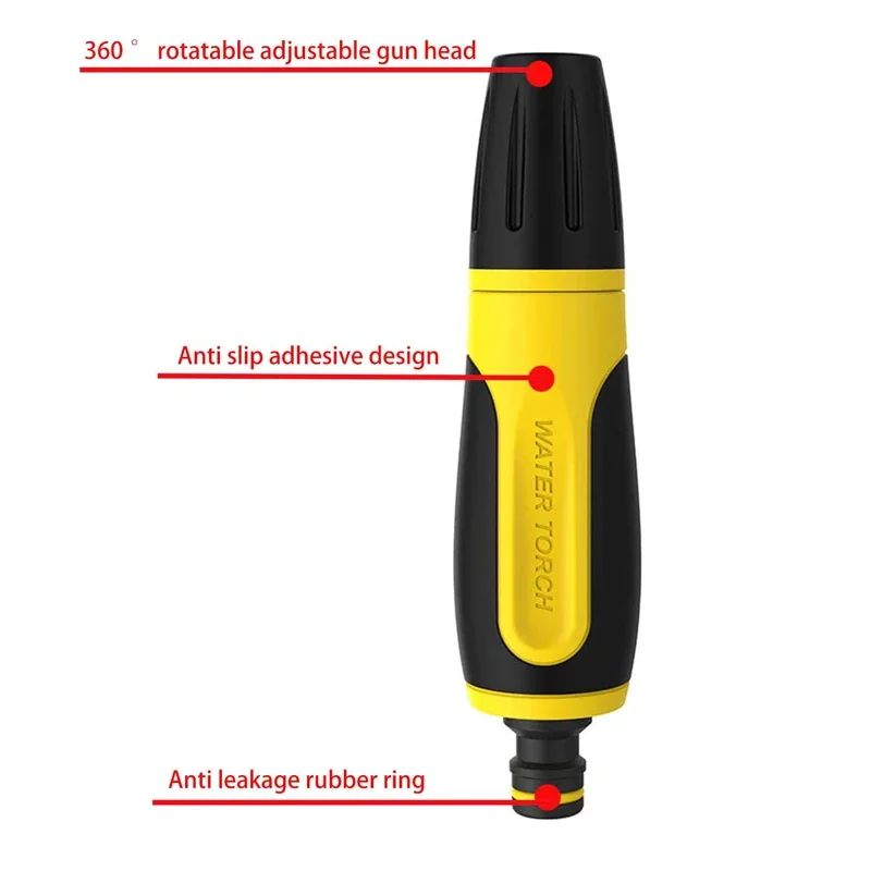 NEW Garden Water Spray Gun High Pressure Water Gun Foam Water Bottle Spray Car Wash High Pressure Sprayer Watering Nozzle ﻿