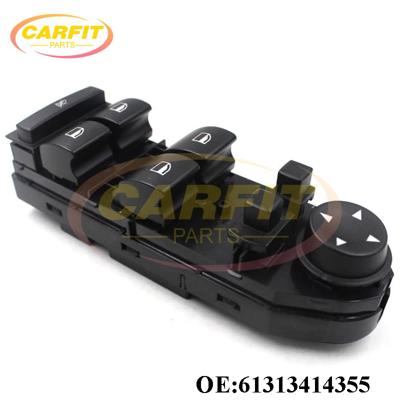 

High Quality New OEM 61313414355 61313413431 Front Left Driver Master Power Window Switch For BMW E83 X3 2004-2010 Auto Parts