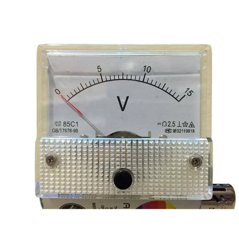 Injection Molding Machine Parts Voltmeter 85C1-15V Servo Motor Dedicated Volt Meter Brand New Genuine for Haitian