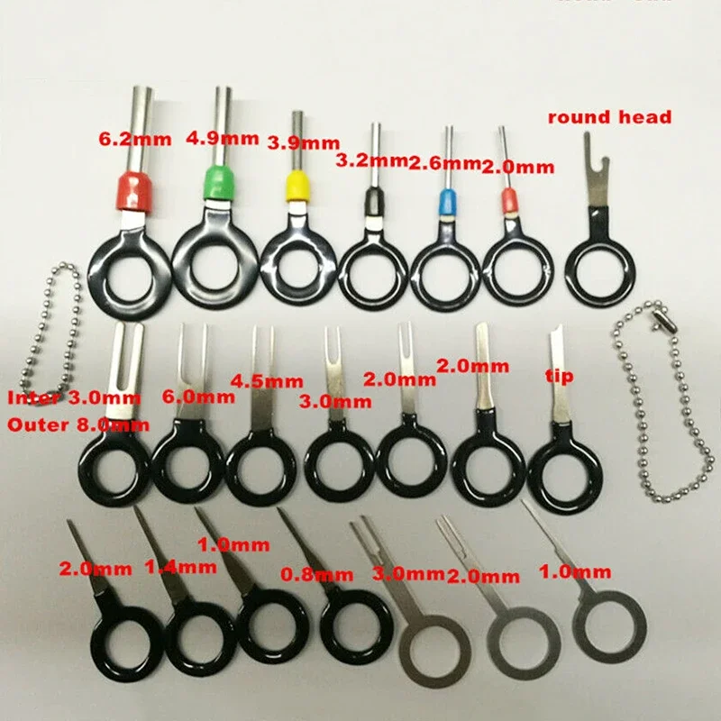 Motorcycle Extractor Releasing Set Electrical Circuit Needle Tools Connector Repair 21Pcs Cable Useful Accessories