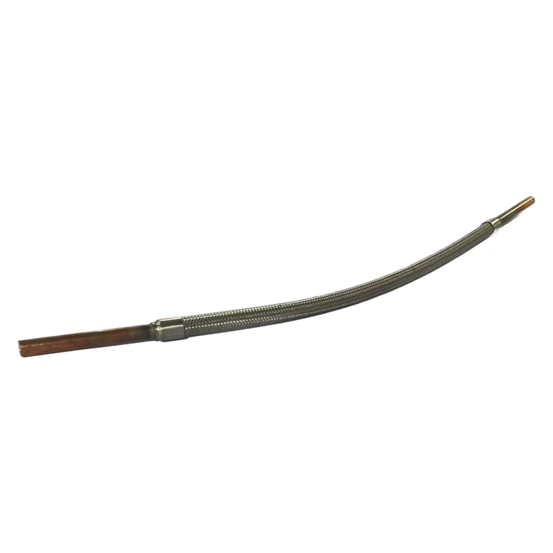 Custom-Sized 304/316 Stainless Steel Reducing High-Pressure Metal Hose - Dual-End Copper Connector Fittings