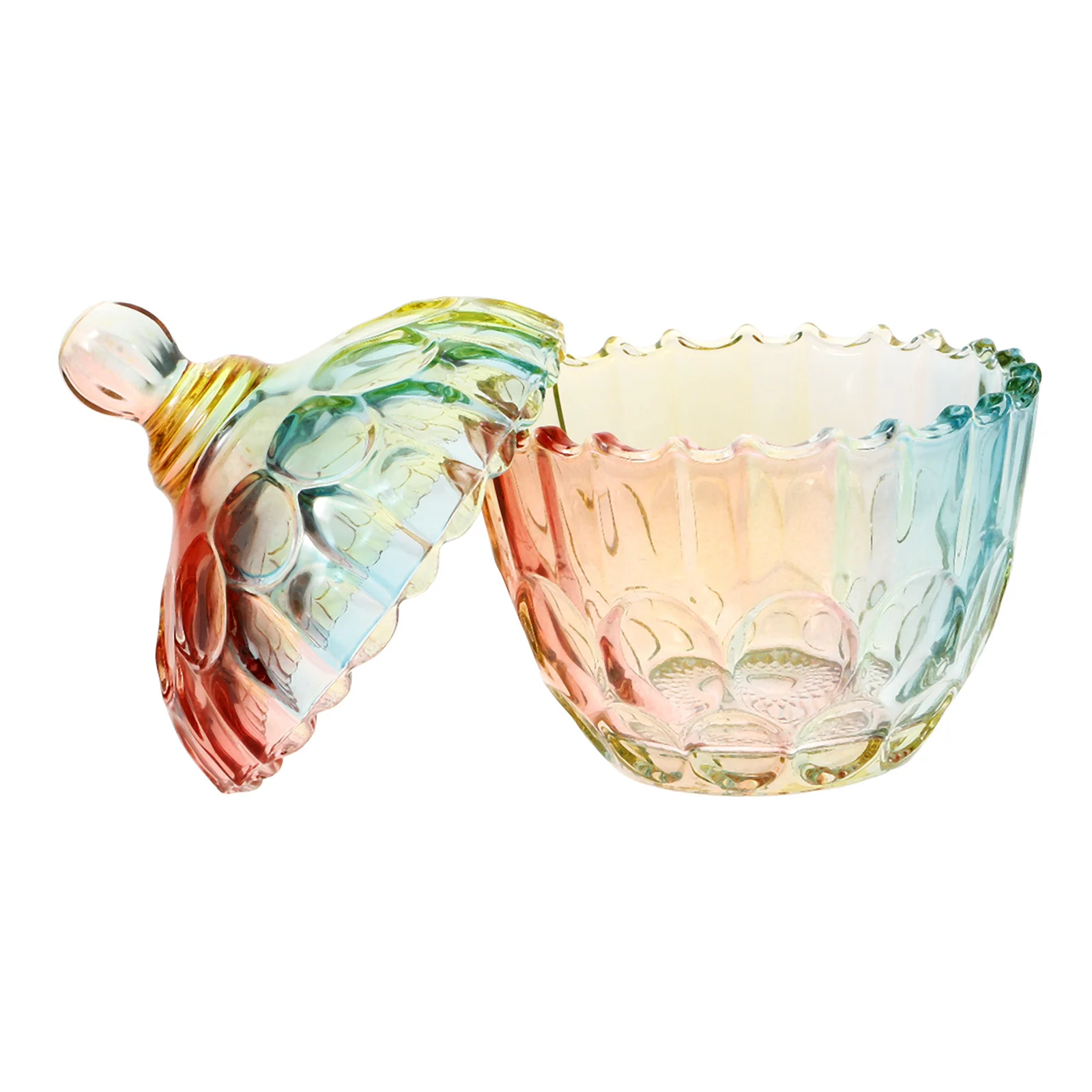 

Snacks Decorative Jar Glass Container with Lid Coffee Bean Storage Jars Candy Kitchen Canisters Empty Sweet