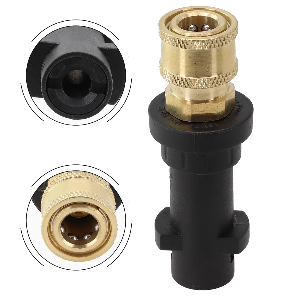 Pot Refit 14 Quick Connect Fitting Adapter For For K2K7 Pressure Washer Spray Compatible with K2 K3 K4 K5 K6 and SLP Models