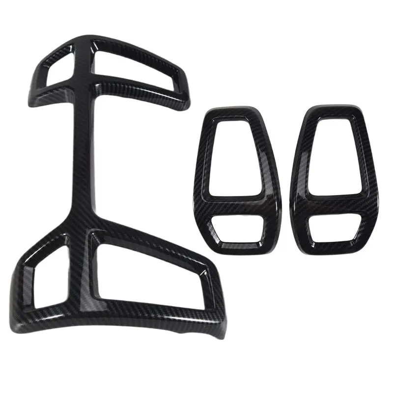 

AEA6-For Kia Sorento MQ4 2020 2021 2022 Carbon Fiber Car A/C Air Vent Outlet Cover Dashboard Trim Bezel Frame