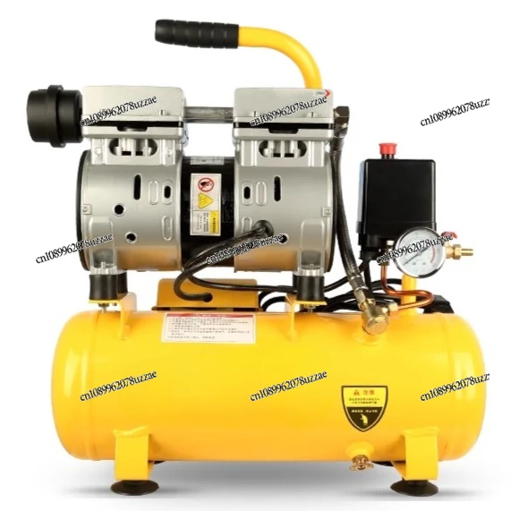 Silent Air Pump Compressor Small High Pressure Compressor Woodworking Painting 220V Air Pump