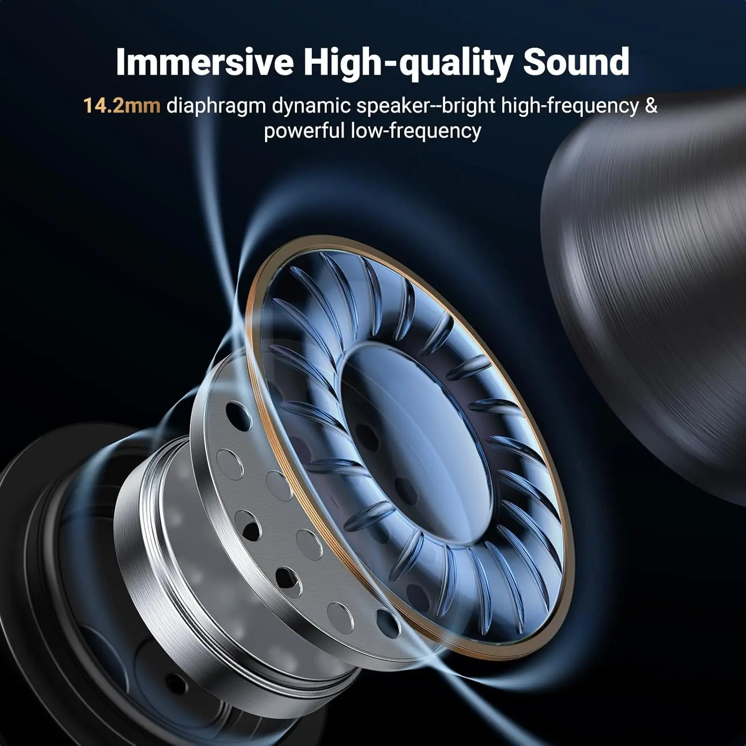 سماعات UGREEN USB C سلكية مع ميكروفون وتحكم في مستوى الصوت، سماعات أذن سلكية ستيريو هاي فاي من النوع C خفيفة الوزن بتصميم مريح