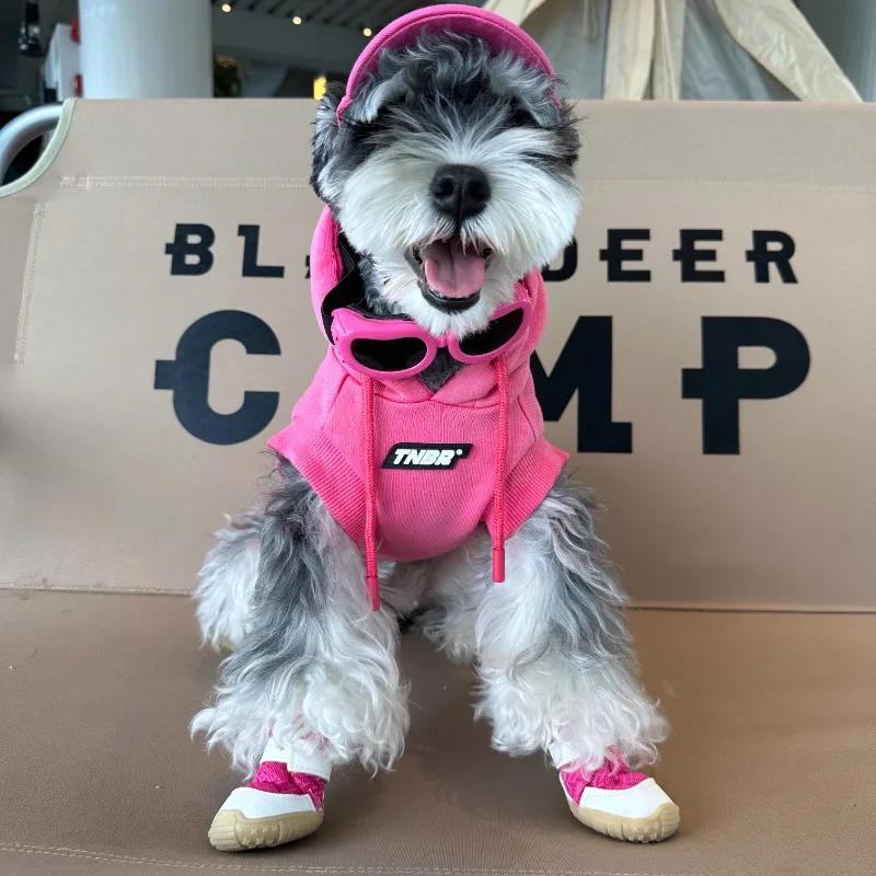 

Schnauzer Dog Sweatshirt Puppy Cat Pullover Dogs Small Dog Hoodie Coat Winter Warm Pet Clothes for Bulldog Pet Products