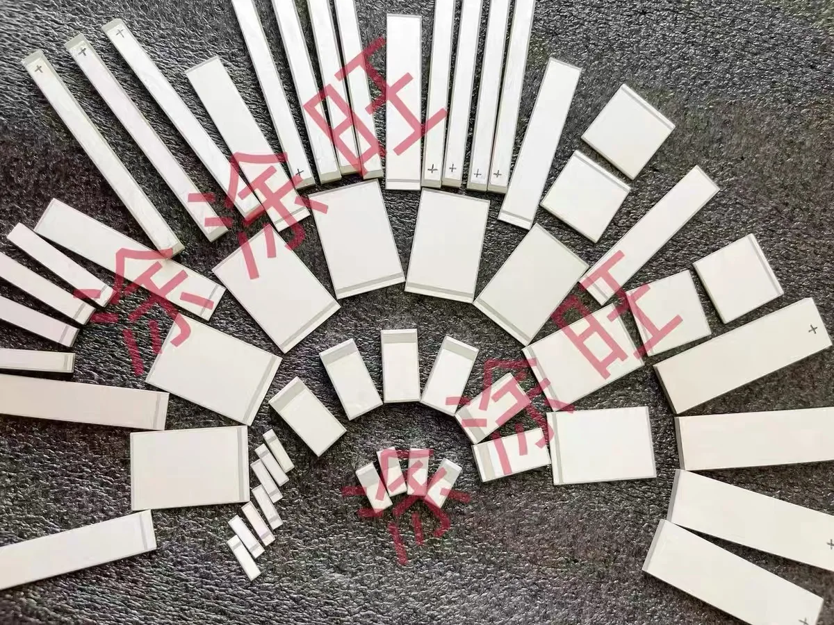 極薄ピエゾ電気セラミックセンサー、耐摩耗性、高周波、技術、発電、エネルギー交換シート、pzt5h、0.1