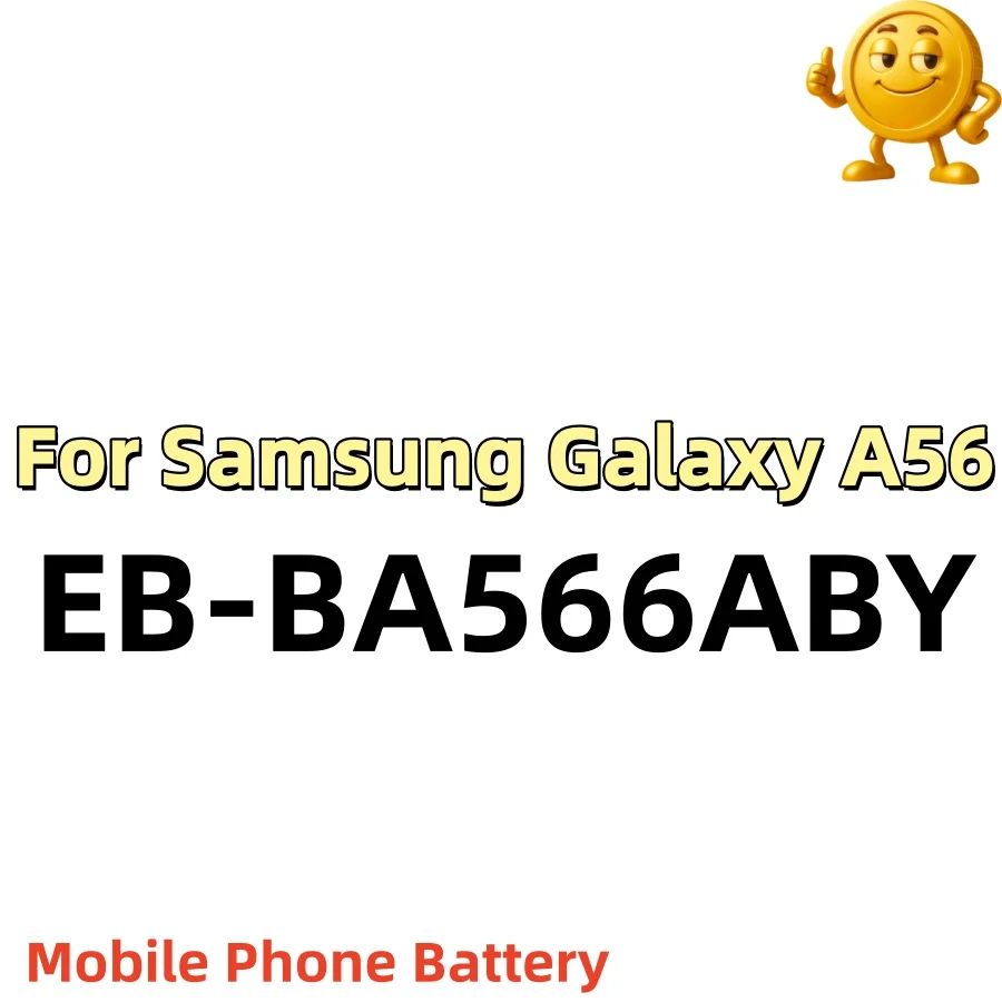 100% Original High Quality 5000mAh EB-BA566ABY For Samsung Galaxy A56 SM-A566E/DS A566B A5660 Phone Battery+Free Tools