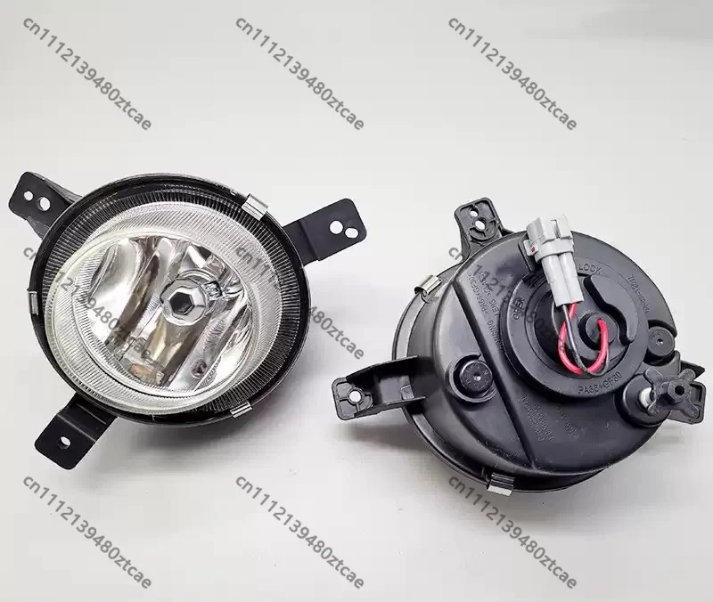 フロントフォグライトバンパーランプ装飾ベゼルリング-ec180-ec200-ec220-フロントバンパー交換部品と互換性あり