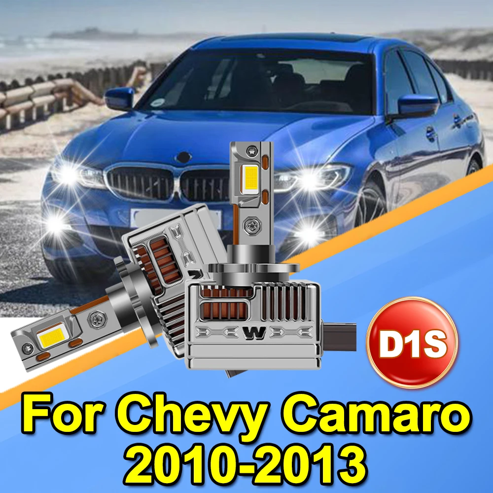 

For Chevy Camaro 2010-2013 2x D1S LED Headlight High Low Beam Bulbs 20000LM Car Lamp Auto Light Replacement Bulbs