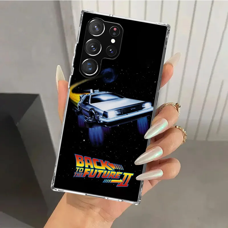 Back To The Future TV Phone Case for Samsung Galaxy S25 S24 S23 Ultra S22 S21 Plus S20 FE S10 + S10E S25U Soft Print Shell S24 S