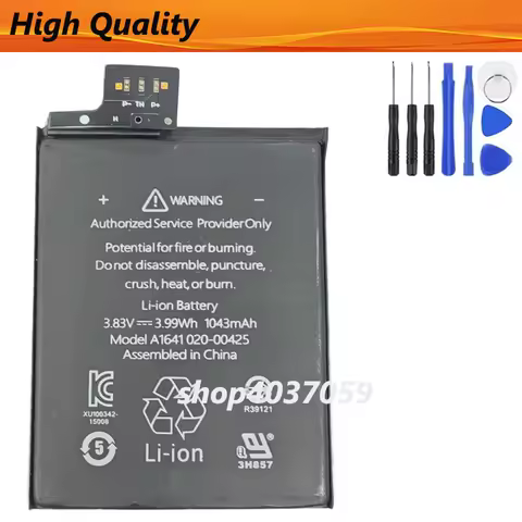 1043mAh 020-00425 Battery For Apple iPod Touch 6th 6 G6 Gen 6G Touch6 Touch6G A1641 A1574 Batterie Accumulator AKKU +Tool Gift