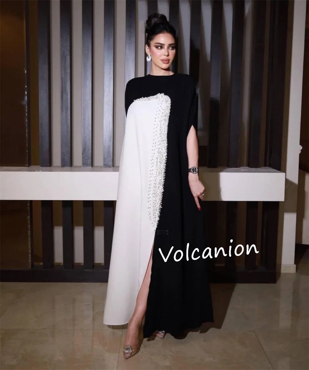 Customized Jersey Beading A-line Poretrait Midi Dresses Bespoke Occasion Party Formal Fashion Modern Style