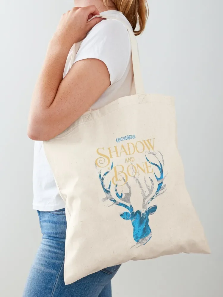 

Shadow and Bone Stag Tote Bag Reusable bags bags luxury women eco pack reusable shopping bag