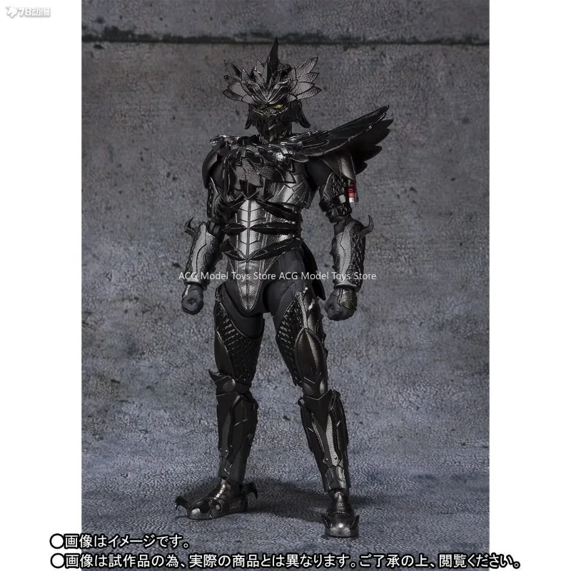 In Stock Original Bandai S.H.Figuarts SHF Tokusatsu Masked Rider Amazon Crow Amazon Action Figure Toys Collection Model Gift