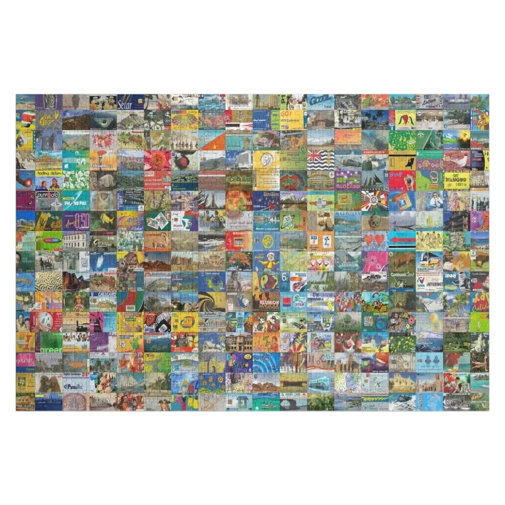 

Phone Cards Jigsaw Puzzle Works Of Art Personalized Gifts Puzzle