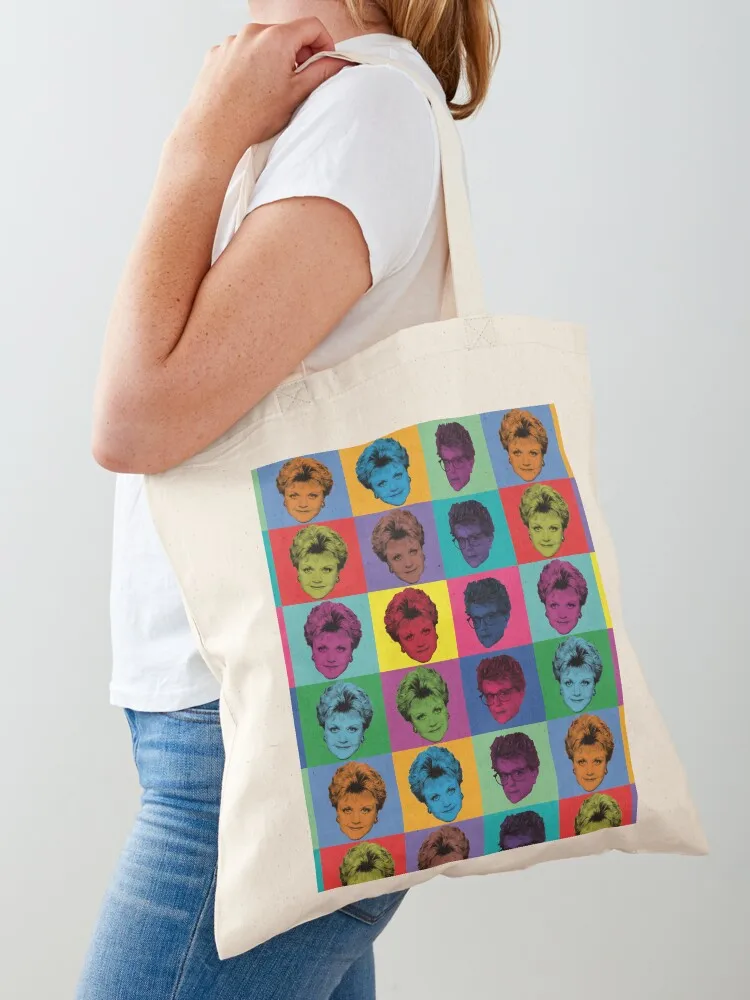 PopArt Jessica Fletcher Tote Bag shopping bag logo sac pour femme tote bag screen
