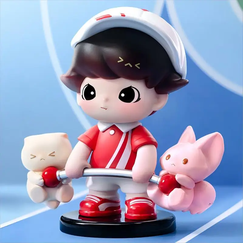 Dimoo I Can Make It Figure Limited Edition Cute Action Figures  Weightlifting Styling Doll Fashion Toy Creative Gift