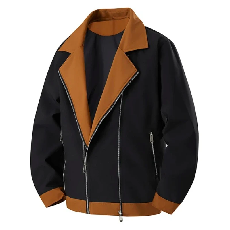 

Vintage Bomber Jacket Men Fashion Casual Windbreaker Jacket Biker Coat Men 2025 Autumn New Outerwear Slim Military Men's Jackets