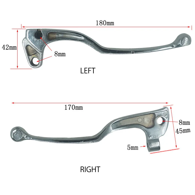 Motorcycle Brake Clutch Levers for Yamah YZ80/125 TW XT225 250 350 TTR TT600 Accessories Parts