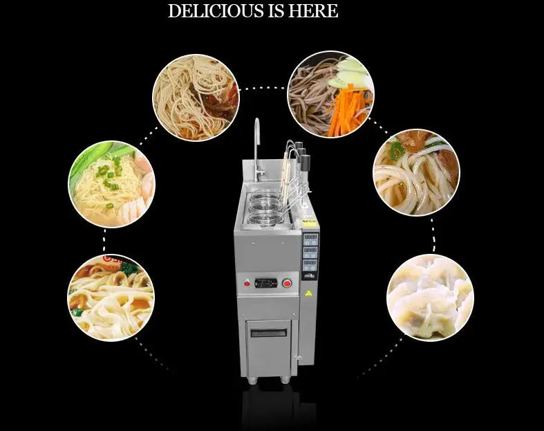 

Automatic Pasta Machine Noodle Cooker Stainless Steel Noodle Boiler Commercial Noodle Cooking Machine IZML-3