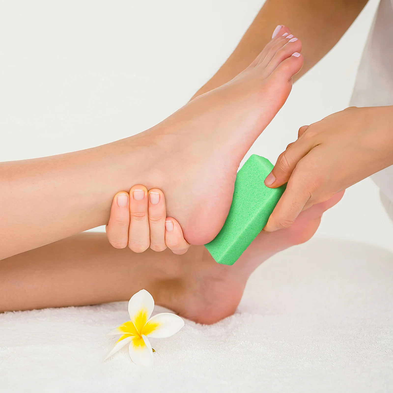 

12pcs Foot Scrubber Dead Skin Remover PU Pedicure Callus Exfoliator Pumice Stone Lightweight Portable Soften Reusable