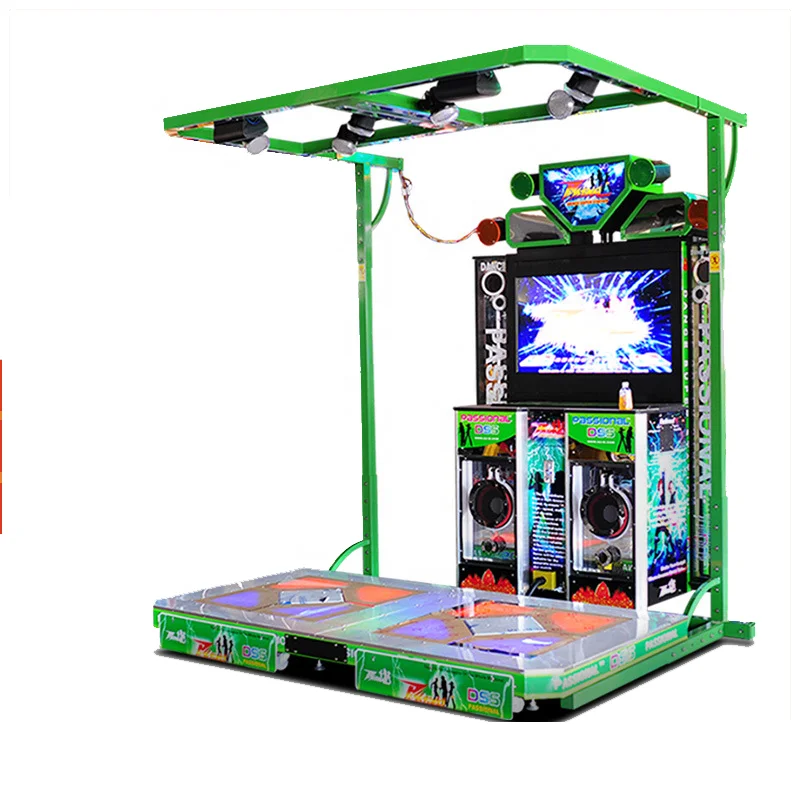 47 Inch LCD Game Room Indoor Dance Revolution Arcade Music and Dancing Coin Operated Game Machine for Sale